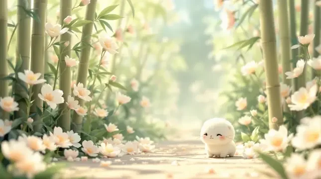 花间漫步 - 天堂视频竹影清风影像