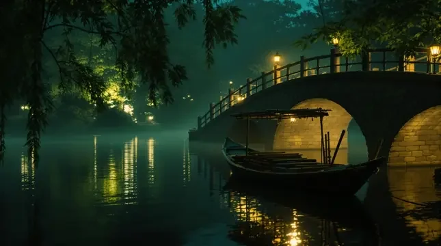 夜泊枫桥 - 天堂视频竹影清风影像