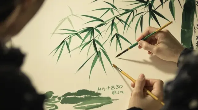墨竹丹青 - 天堂视频竹影清风影像