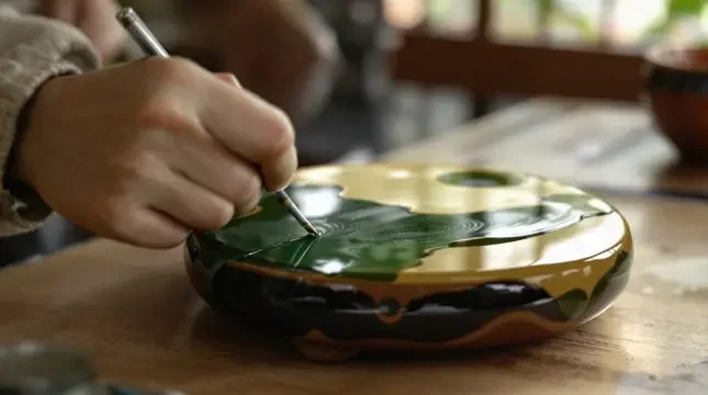 漆艺流光 - 天堂视频竹影清风影像
