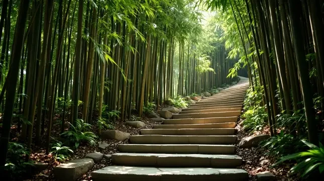 林间小径 - 天堂视频竹影清风影像